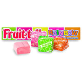 FRUITTELLA RAINBOW Apple Lemon Orange Berry Flavor Chewy Candy 20 Units Box