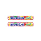 2 x MENTOS FRUIT Strawberry, Lemon & Orange Flavors Chewy Dragees Candy 2 x 38g
