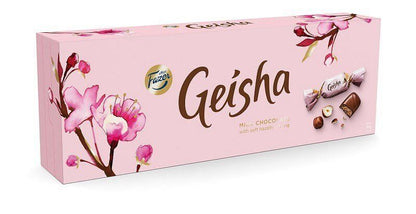 FAZER GEISHA Milk Chocolate Candies with Soft Hazelnut Filling 270g 9.5oz