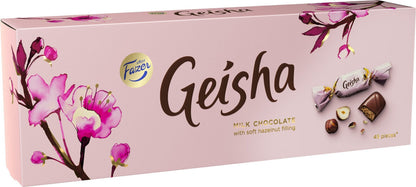 FAZER GEISHA Milk Chocolate Candies with Soft Hazelnut Filling 270g 9.5oz