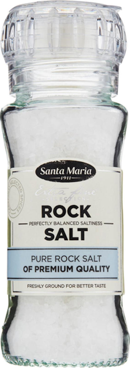 SANTA MARIA Pure Rock Salt Grinder Premium Quality 140g 4.93oz