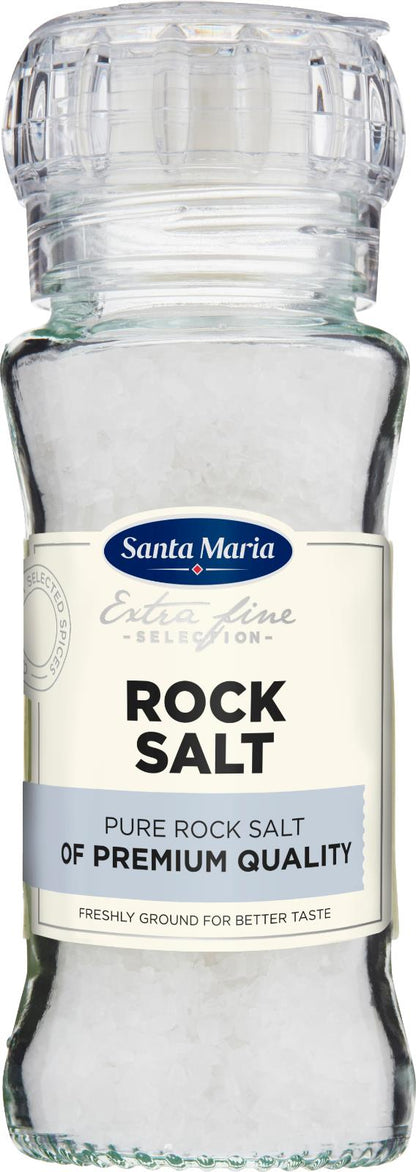 SANTA MARIA Pure Rock Salt Grinder Premium Quality 140g 4.93oz