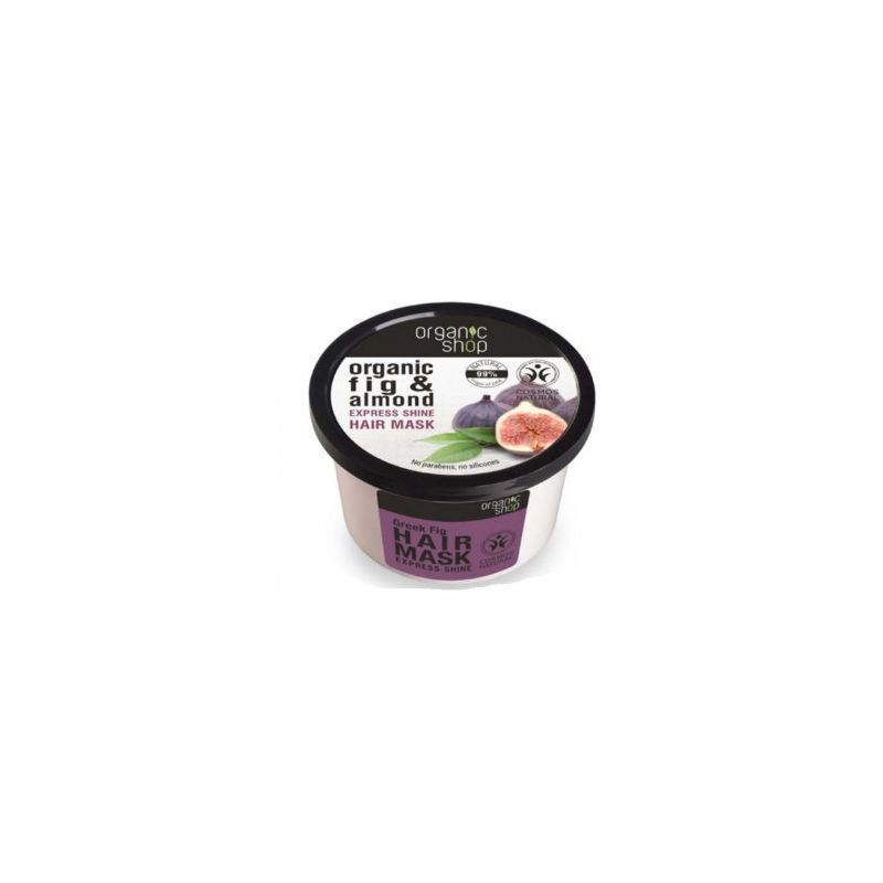 ORGANIC SHOP Greek Fig & Almond Express Shine Hair Mask 250ml 8.5 fl oz
