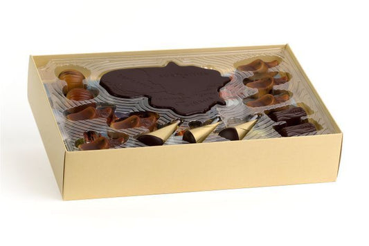 Gourmet Hand Made Assorted Chocolate Figurines Lithuania Perfect Gift 400g 14oz