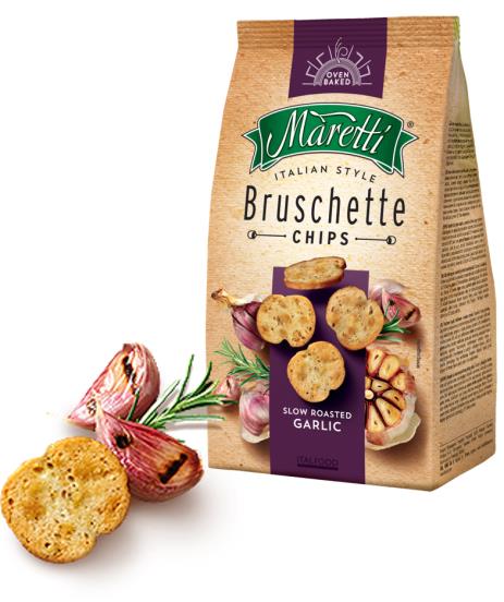 BRUSCHETTE MARETTI Oven Baked Bread Crisps Bites Italian Snacks Bruschetta