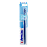1 JORDAN CLEAN BETWEEN SOFT Ultra Thin Bristles Toothbrush for Sensitive Gums