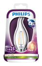 Philips LED 2.5W Transparent Vintage Candle E14 Warm White (25W) 8718696517598