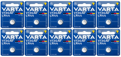 10 VARTA LR44 V13GA Button Cell Tablet Battery 4276 AG13 L1154 A76 NEW