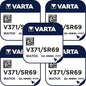 5 VARTA V371 371 SR69 AG6 LR69 LR920 D371 Micro Watch Batteries 1.55V