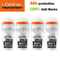4 L'OREAL MEN EXPERT SHIRT PROTECT XXL Roll On 48h Anti-Marks Deodorant