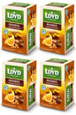 4 LOYD Rooibos Orange & Cinnamon Flavored Herbal Tea (80 servings)