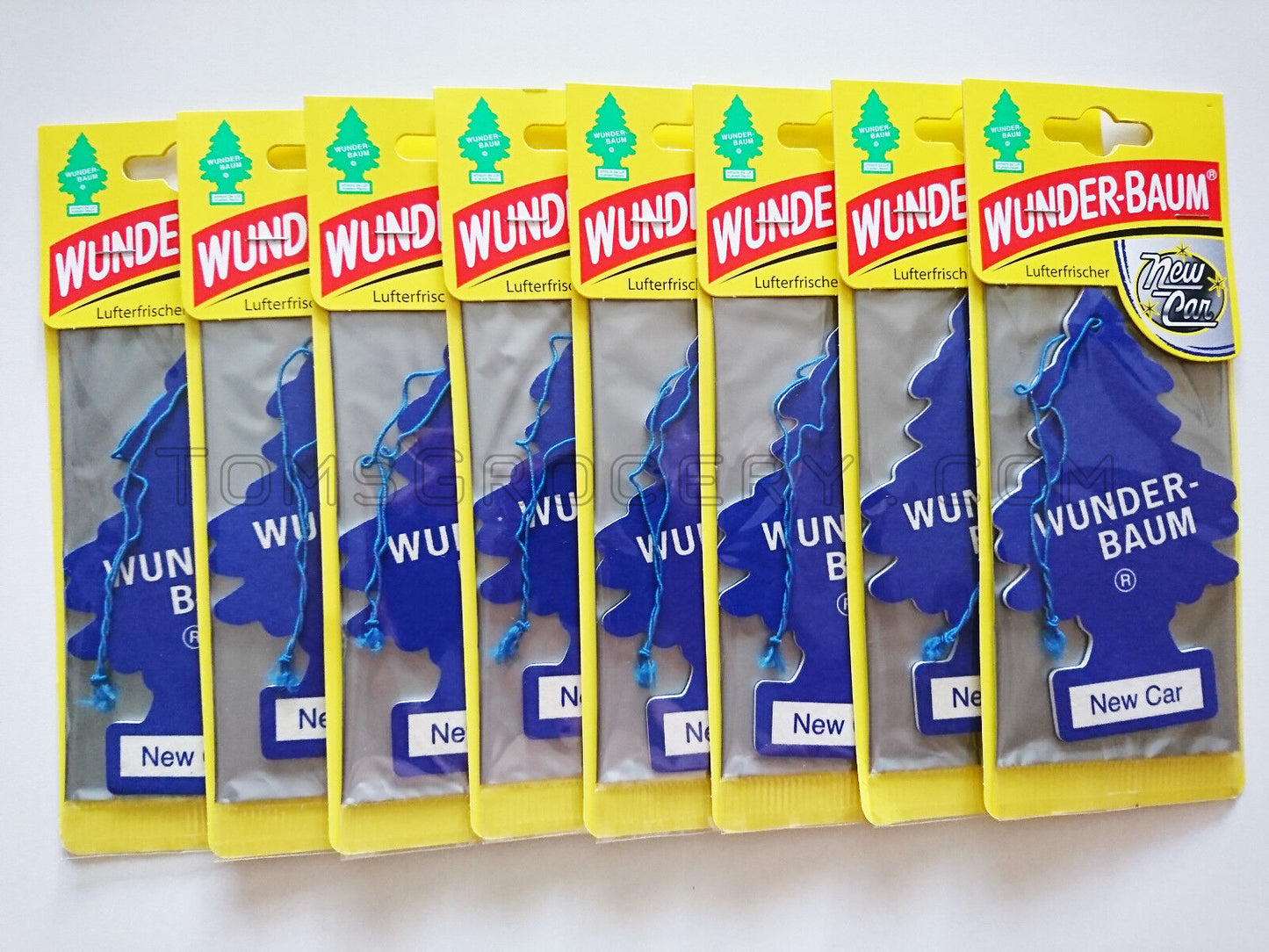 8 x WUNDER BAUM NEW CAR Car Scents Hanging Little Trees Air Freshener