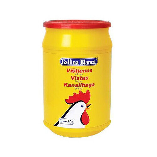 GALLINA BLANCA Chicken Broth Bouillon Ready Soup Mix FOR CHEFS 1kg 35oz