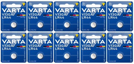 10 VARTA LR44 V13GA Button Cell Tablet Battery 4276 AG13 L1154 A76 1166A NEW