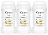 3 DOVE Invisible Dry Anti Marks Deodorant 48h Antiperspirant Stick 40ml