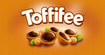 2 TOFFIFEE Creamy Caramel Nougat & Chocolate Candies European Sweets 125g