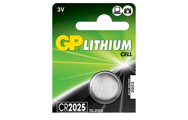 4 x GP Lithium CR2025 DL2025 CR 2025 3V Coin Cell Battery