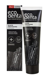 3  ECODENTA Super Natural Organic Black Whitening Charcoal & Teavigo Toothpaste