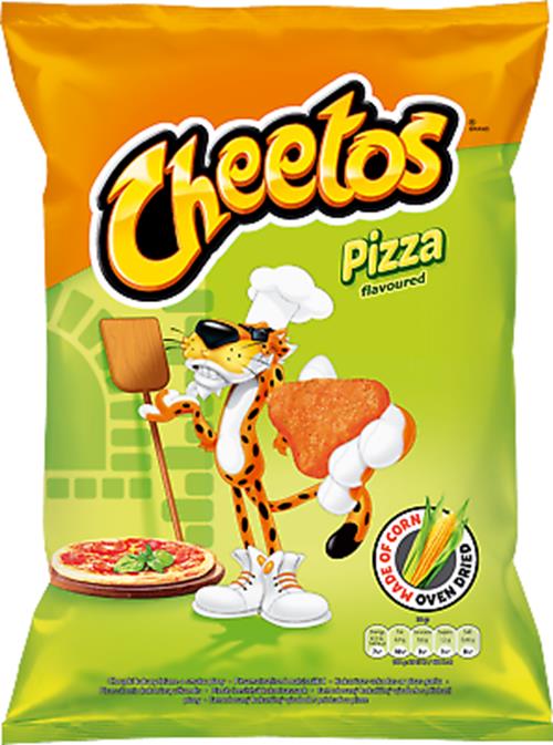 4 CHEETOS PIZZA Flavor Puffed Snacks 160g 5.6oz