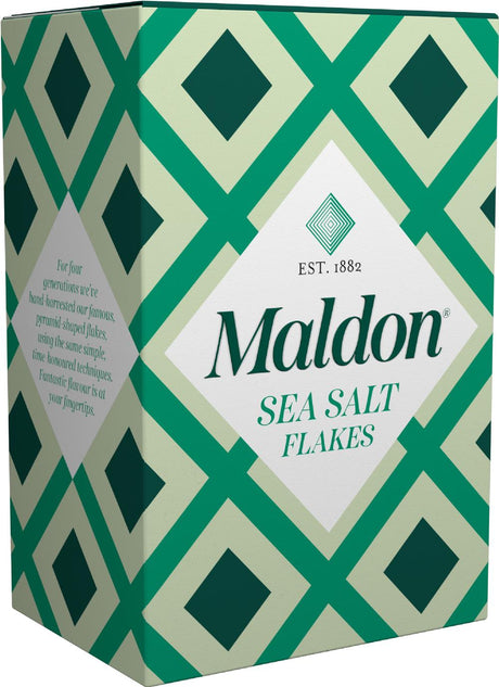 MALDON SEA SALT FLAKES Box For Professional Cooking 125g 4.4oz