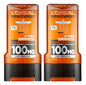 2 x L'OREAL Loreal Men Expert HYDRA ENERGETIC Taurine Shower Gel 300ml 10fl oz