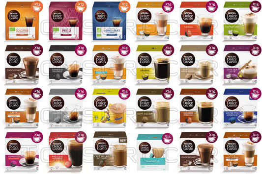 NESCAFE DOLCE GUSTO Coffee Capsules Pods Variety