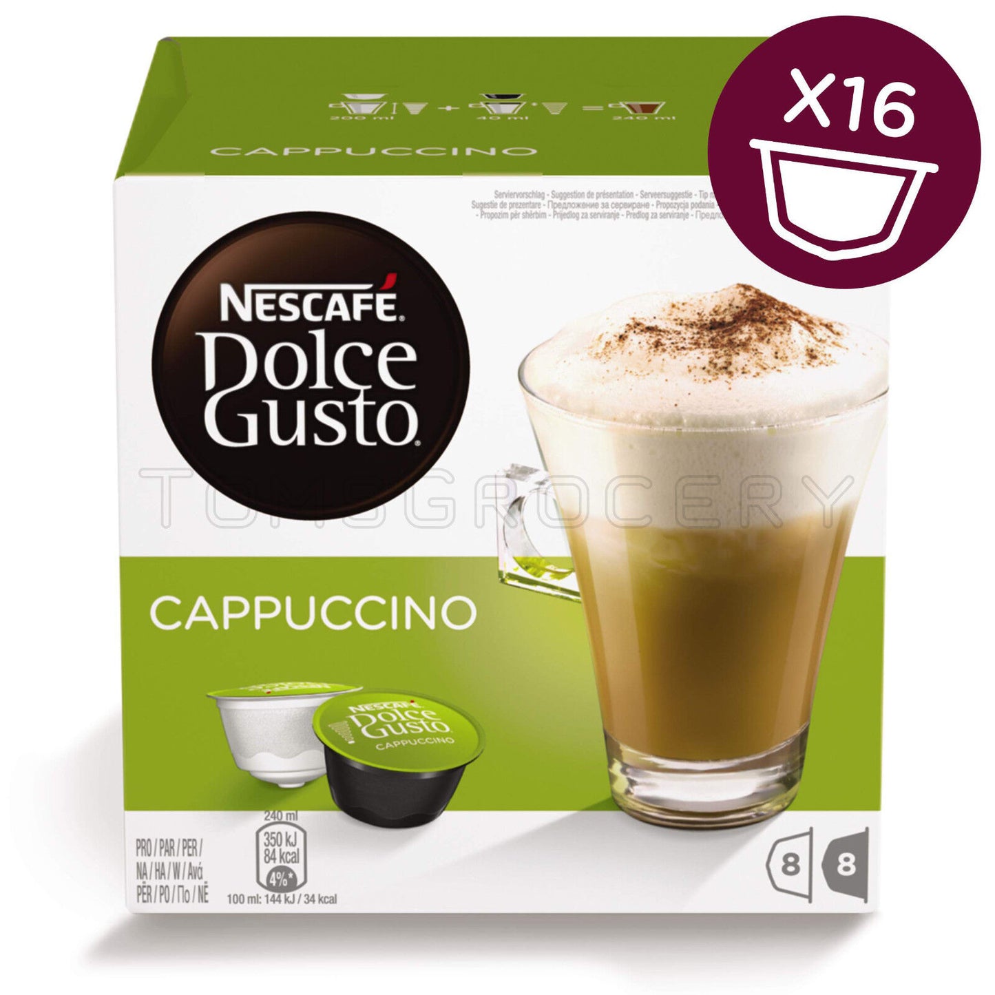 NESCAFE DOLCE GUSTO Coffee Capsules Pods Variety