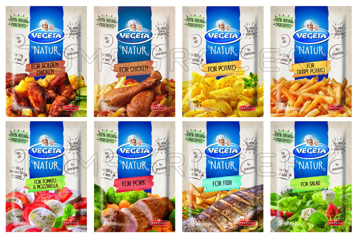 Podravka VEGETA NATUR Cooking Spices Natural Vegetable & Herbs Seasoning