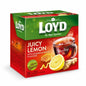 LOYD Juicy Lemon with Ginger & Honey Herbal Tea 20 Pyramid Bags Box
