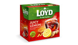 LOYD Juicy Lemon with Ginger & Honey Herbal Tea 20 Pyramid Bags Box
