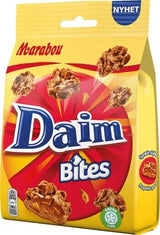 2 MARABOU OREO & DAIM Chocolate Bites with Crisps Party Sweets Bags 140g