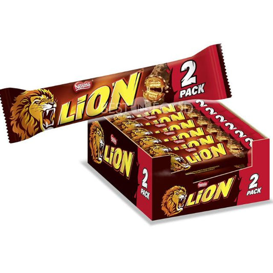 28 x NESTLE LION 2PACK Crisp & Creamy Chocolate Bars European Candy Snacks Sweet