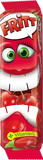 Fritt FRITT CHERRY Flavor Chewy Candy Stripes with Vitamin C 70g – Tom's Grocery