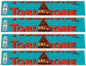 4 TOBLERONE CRUNCHY ALMONDS Swiss Chocolate Bars European Sweets 100g 3.5oz