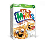 3 Nestle Lion Cini Minis & Cookie Crisp Breakfast Cereals Variety Mix