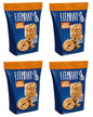 4 ELEPHANT Baked Squeezed Pretzels with Sesame Seeds Crackers Snacks 80g 2.8oz