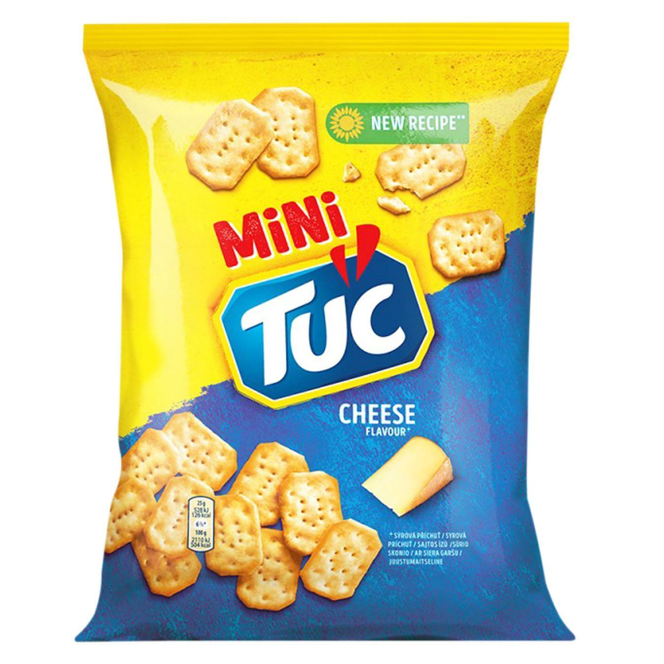 3 TUC Mini Cheese Flavor Crackers Pretzels Crisps Beer Snacks 100g 3.5oz