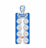 PECTOL Fresh Eucalyptus Flavor Candy Pastilles with Vitamin C FULL BOX 24 Packs