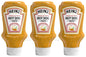 3 x HEINZ HOT DOG American Style Sauce Bottle 400ml 13.5 fl.oz.