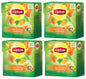 4 LIPTON MANDARIN ORANGE Flavored Green Tea Silk Pyramid Bags (80 servings)