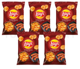 5 LAYS GRILLED BACON Flavor Potato Chips 130g 4.6oz
