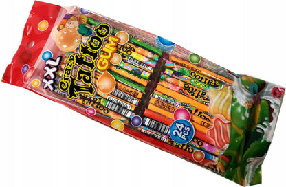 XXL CRAZY TATTOO BUBBLE GUM Party Sweets with Stickers (24pcs pack)