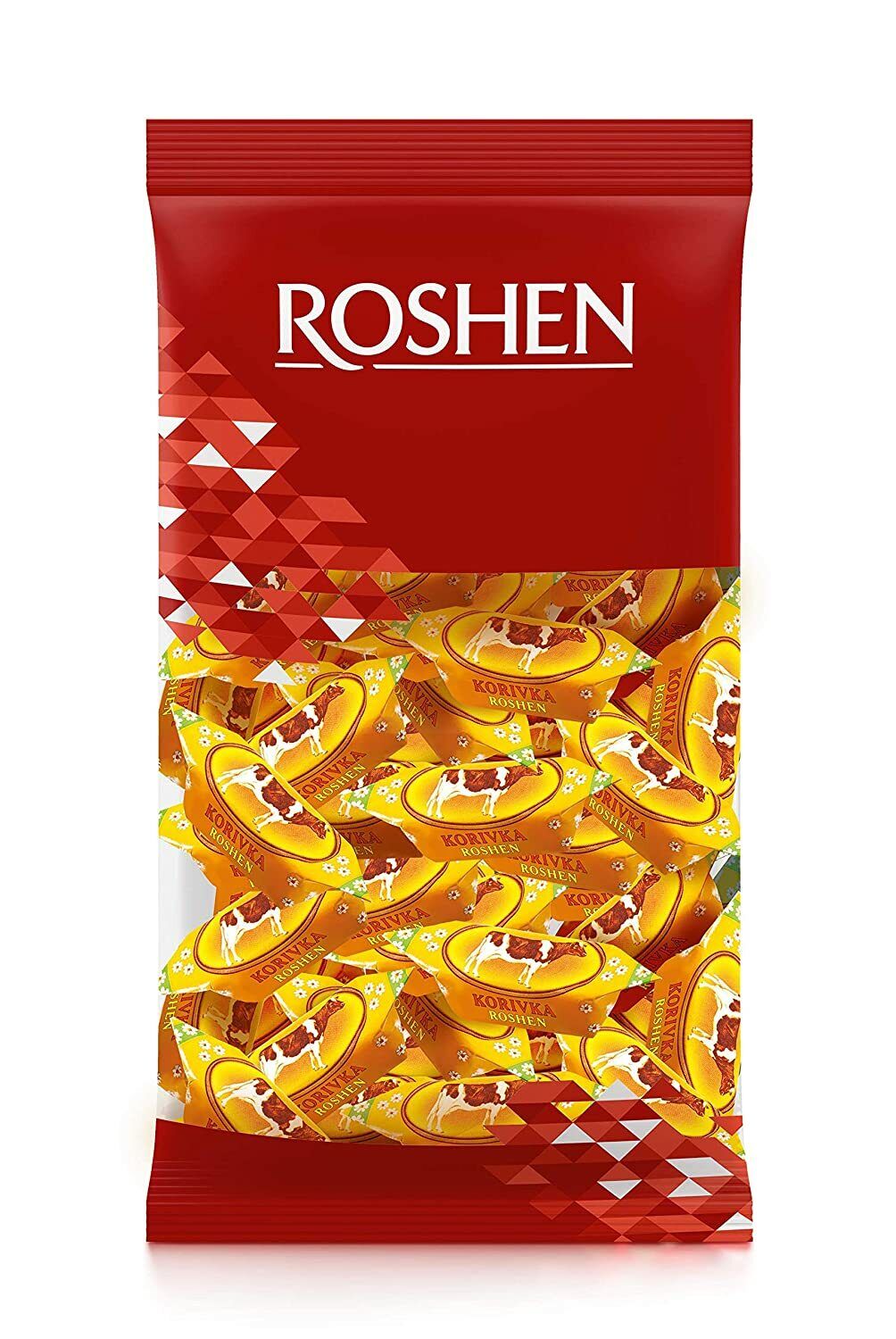 Roshen Korivka Original Retro Cow Fudge Ukrainian Candies Sweets 1kg (35oz) Bag