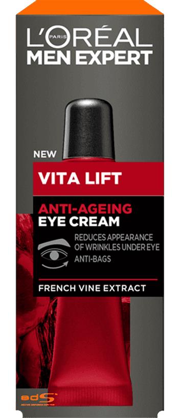 L'OREAL MEN EXPERT VITA LIFT Anti Ageing Firming Eye Cream 15ml