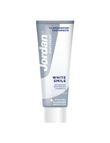 4 x JORDAN WHITE SMILE Xylitol & Fluoride Whitening Daily Toothpaste 75ml