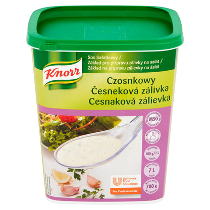 Knorr Professionals Garlic & Herbs Salad Kebab Tzatziki Dressing Sauce 700g