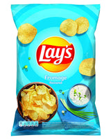 5 LAYS FROMAGE Sour Cream & Herbs Flavor Potato Chips 130g 4.6oz