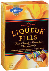 2 FAZER LIQUEUR FILLS Rum Punch Cherry Brandy Filled Chocolate Sweets 150g 5.3oz