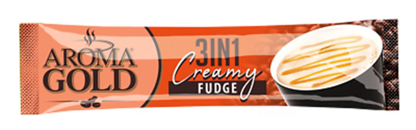 Aroma Gold Creamy Fudge 3in1 Instant Coffee Sticks Boxed 255g 9oz
