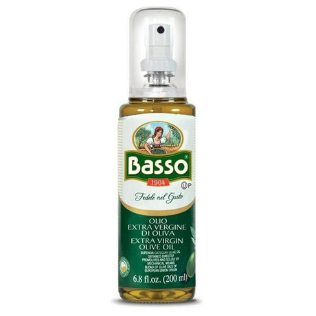 BASSO Italy Extra Virgin Olive Oil Spray Bottle 200ml 6.7 fl oz